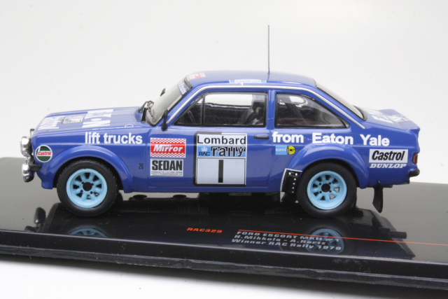 Ford Escort Mk2, RAC 1979, H.Mikkola, no.1 - Sulje napsauttamalla kuva