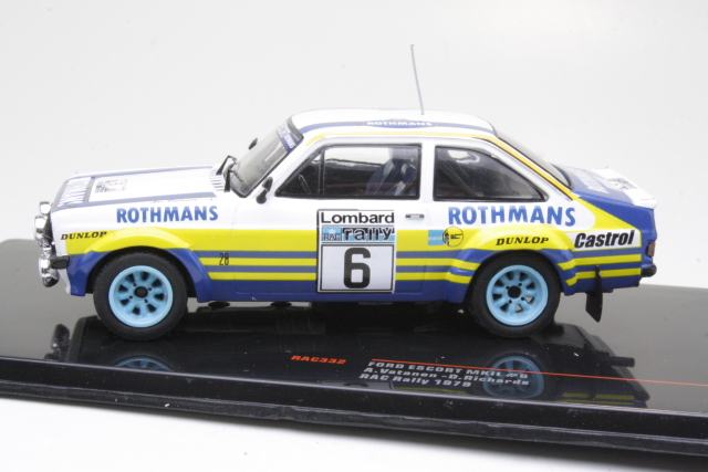 Ford Escort Mk2, RAC 1979, A.Vatanen, no.6 - Sulje napsauttamalla kuva