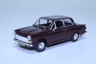 Ford Cortina Mk1 GT 1964, tummanpunainen