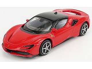 Ferrari SF90 Stradale 2019, punainen - Sulje napsauttamalla kuva