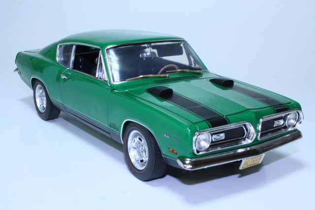 Plymouth Barracuda 340 1969, vihreä