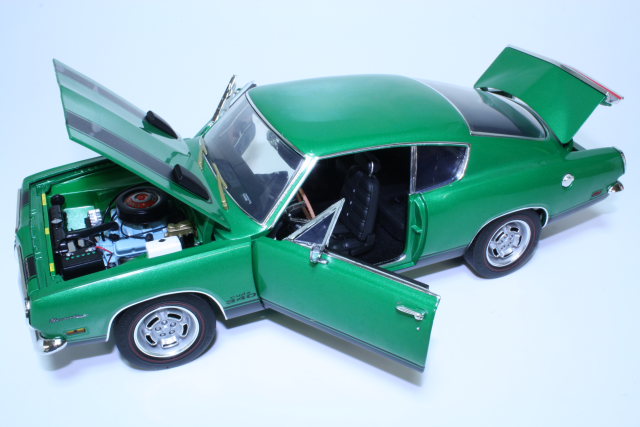Plymouth Barracuda 340 1969, vihreä