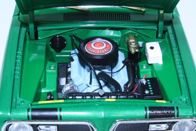 Plymouth Barracuda 340 1969, vihreä