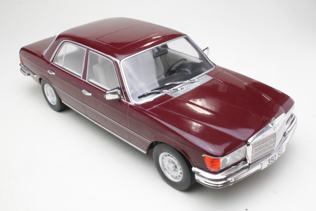 Mercedes 350SE (w116) 1972, tummanpunainen