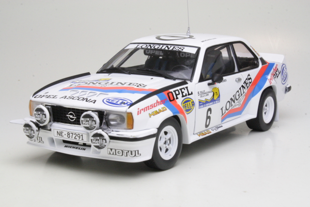Opel Ascona B 400, Rally Lana 1982, J-P.Balmer, no.6