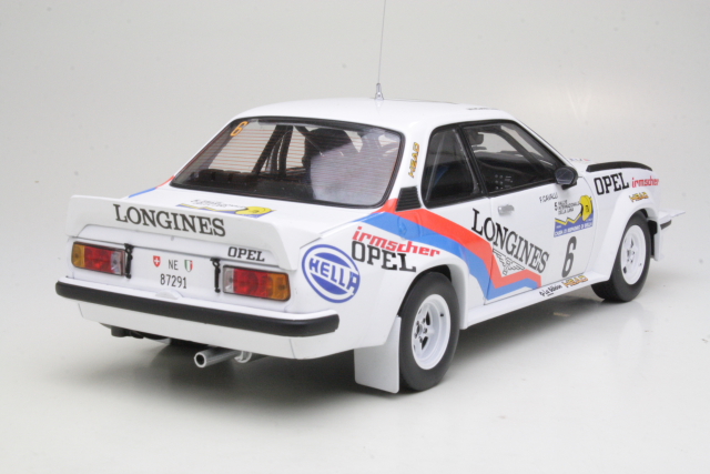 Opel Ascona B 400, Rally Lana 1982, J-P.Balmer, no.6