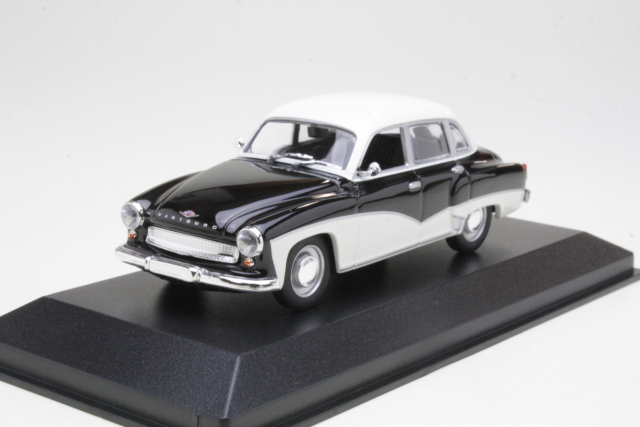 Wartburg 311 1958, musta/valkoinen