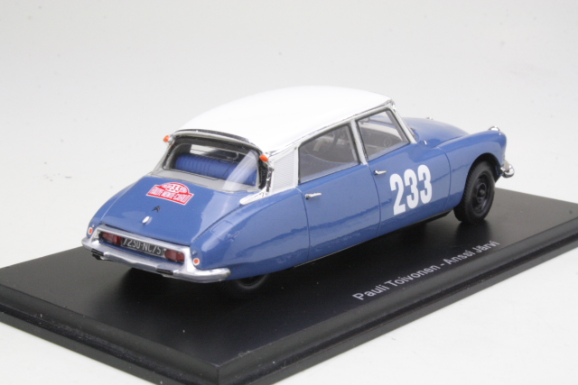 Citroen DS19, 2nd. Monte Carlo 1963, P.Toivonen/A.Järvi, no.233