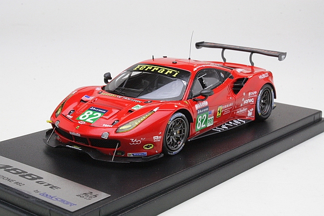 Ferrari 488, 24h LeMans 2017, Vilander/Fisichella/Kaffer, no.82