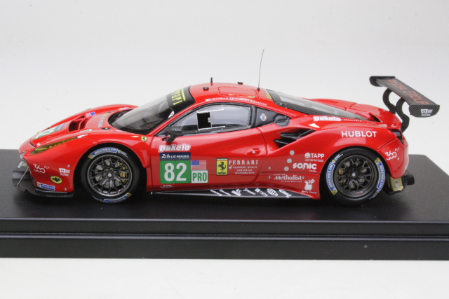 Ferrari 488, 24h LeMans 2017, Vilander/Fisichella/Kaffer, no.82 - Sulje napsauttamalla kuva