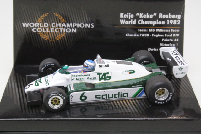 Williams Ford FW08, World Champion 1982, K.Rosberg, no.6