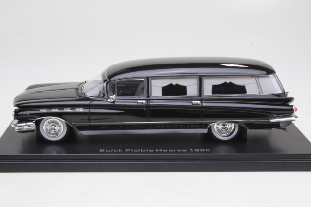 Buick Electra 1960 hearse, black - Click Image to Close