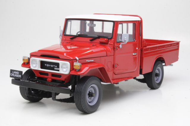 Toyota Land Cruiser 4x4 Pick-Up 1980, red