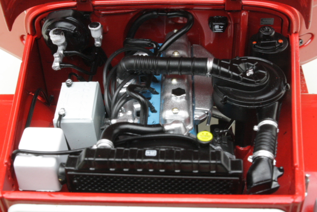 Toyota Land Cruiser 4x4 Pick-Up 1980, red