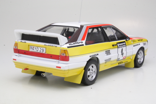 Audi Quattro A2, New Zealand 1984, H.Mikkola, no.4