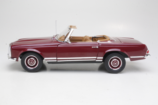 Mercedes 230SL (w113) 1963, dark red - Click Image to Close