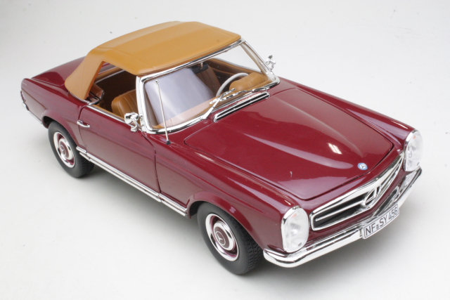 Mercedes 230SL (w113) 1963, dark red