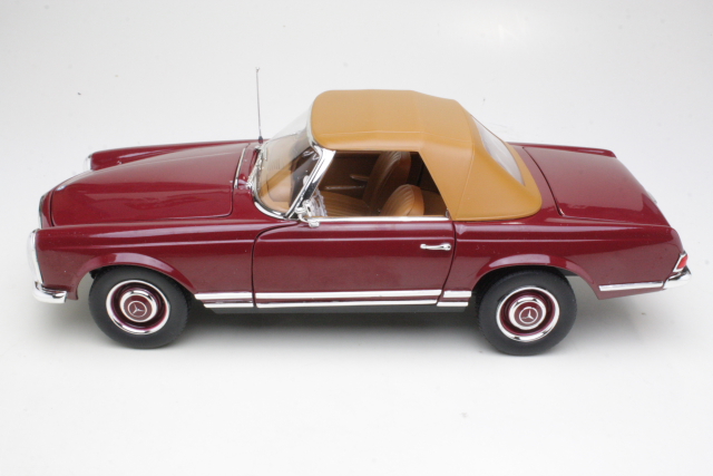 Mercedes 230SL (w113) 1963, dark red - Click Image to Close