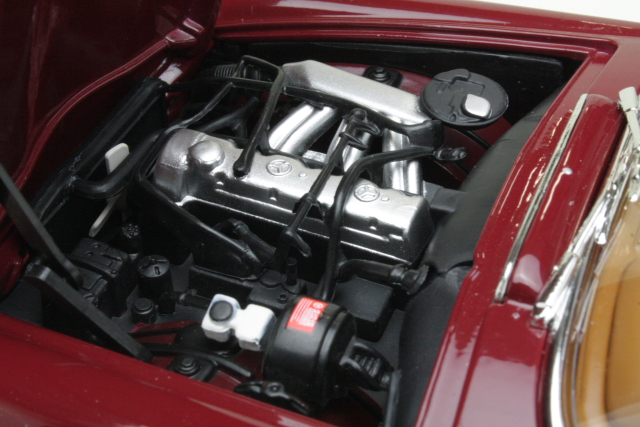Mercedes 230SL (w113) 1963, dark red