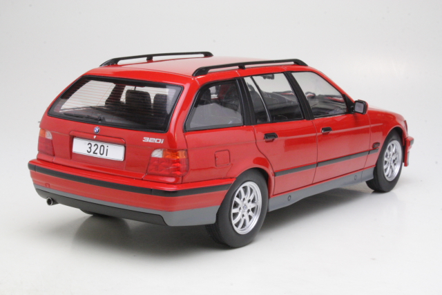 BMW 3 series (e36) Touring 1995, punainen - Sulje napsauttamalla kuva
