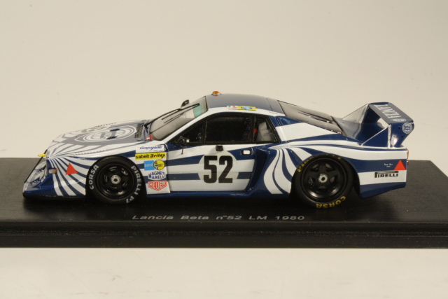 Lancia Beta MC, Le Mans 1980, Brancatelli-Ghinzani-Alen, no.52