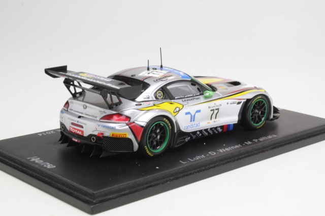 BMW Z4 GT3, 2nd. 24h Spa 2014, L.Luhr/D.Werner/M.Palttala, no.77 - Sulje napsauttamalla kuva