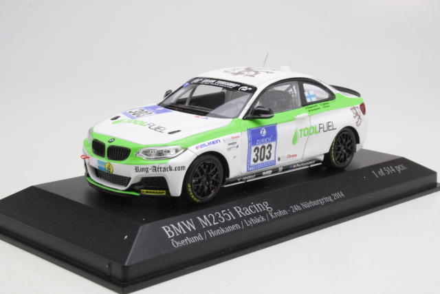 BMW M235i, Nurburgring 2014, Österlund-Honkanen-Lybäck-Krohn - Sulje napsauttamalla kuva