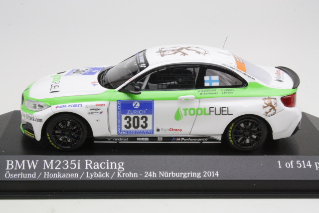 BMW M235i, Nurburgring 2014, Österlund-Honkanen-Lybäck-Krohn