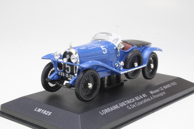 Lorraine Dietrich B3-6,LeMans 1925, G.deGourcelles/A Rossignol