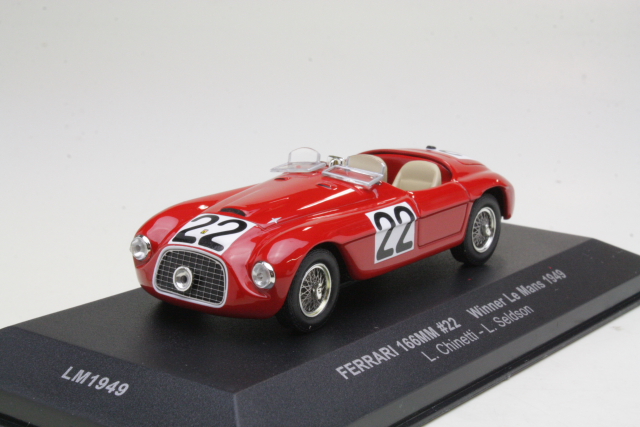 Ferrari 166MM, LeMans 1949, L.Chinetti/L.Seldson, no.22