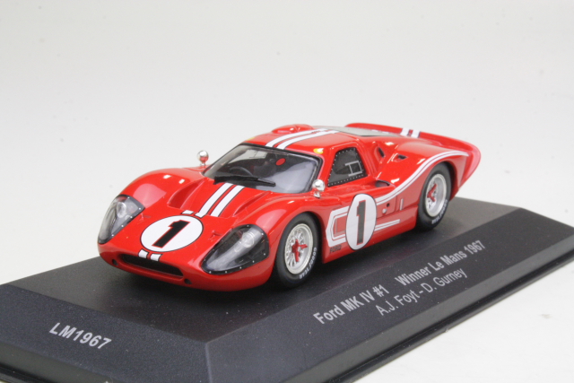 Ford Mk4, LeMans 1967, A.J.Foyt/D.Gurney, no.1