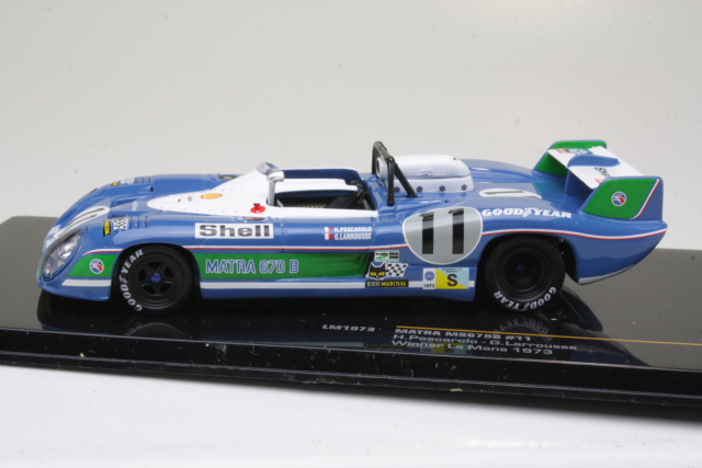 Matra MS670B LeMans 1973, H.Pescarolo/G.Larrousse, no.11