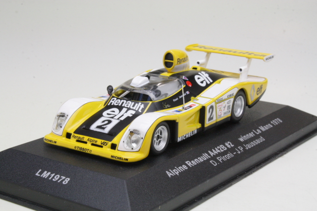 Alpine Renault A442B, LeMans 1978, D.Pironi/J.PJaussaud , no.2