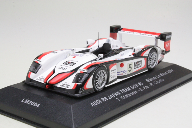 Audi R8 GOH, LeMans 2004, Kristensen/Ara/Capello, no.5
