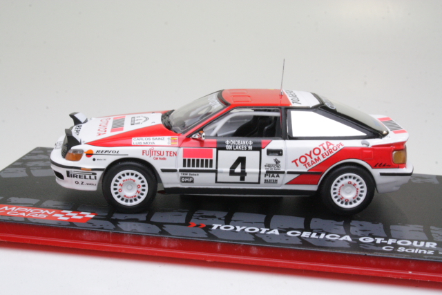 Toyota Celica GT-Four ST165, Finland 1990, C.Sainz, no.4