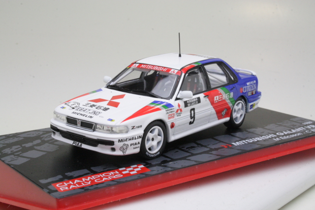 Mitsubishi Galant VR4, Finland 1989, M.Ericsson, no.9 - Sulje napsauttamalla kuva