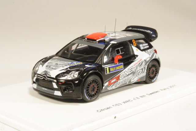 Citroen DS3 WRC, 8th. Sweden 2011, K.Raikkonen, no.8