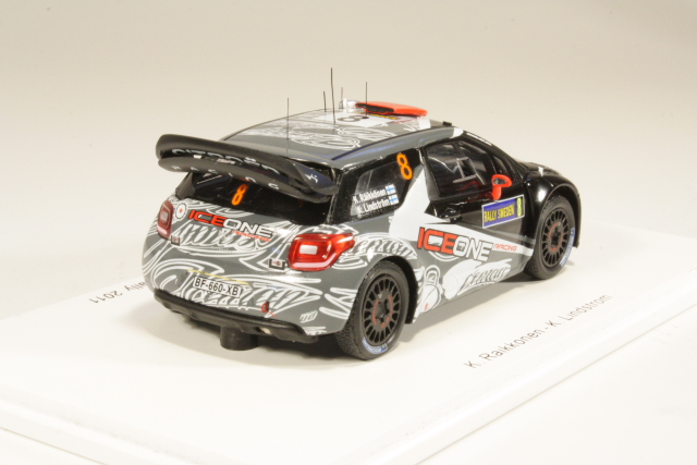 Citroen DS3 WRC, 8th. Sweden 2011, K.Raikkonen, no.8
