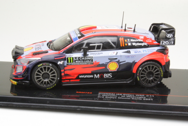 Hyundai i20 Coupe WRC, Monte Carlo 2021, T.Neuville, no.11