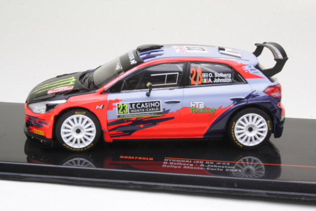 Hyundai i20 R5, Monte Carlo 2021, O.Solberg, no.23