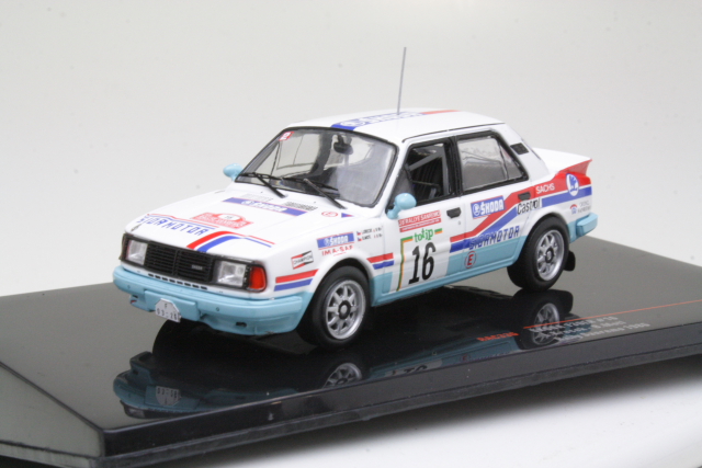 Skoda 130 LR, San Remo 1986, L.Krecek, no.16 - Sulje napsauttamalla kuva