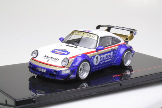 Porsche 964 RWB "RAUH-Welt", valkoinen/sininen