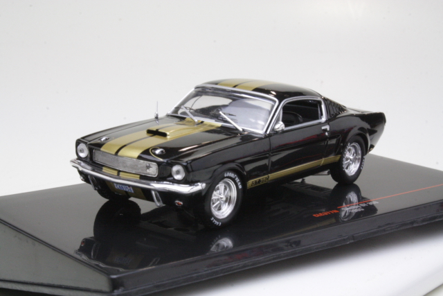 Ford Mustang Shelby GT350 1965, musta/kulta - Sulje napsauttamalla kuva