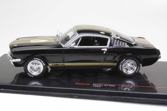 Ford Mustang Shelby GT350 1965, musta/kulta - Sulje napsauttamalla kuva