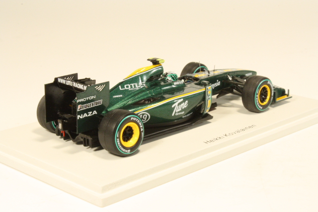 Lotus T127, Monaco GP 2010, H.Kovalainen, no.9