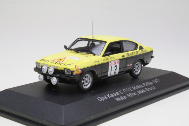 Opel Kadett C GT/E, Mintex 1977, W.Rohrl, no.13