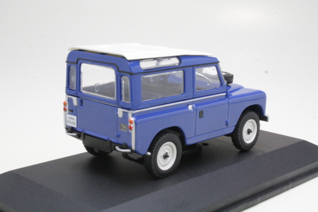 Land Rover 88 Series 1 1961, sininen/valkoinen - Sulje napsauttamalla kuva