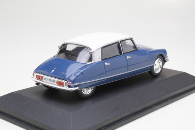 Citroen DS21 Pallas 1968, sininen/valkoinen