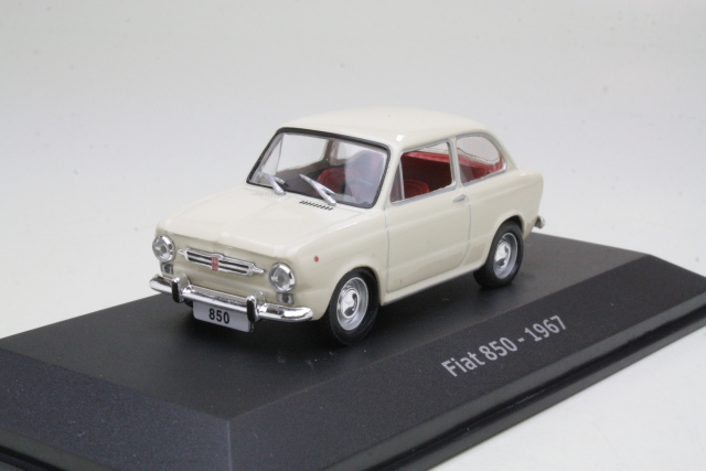 Fiat 850 1967, valkoinen
