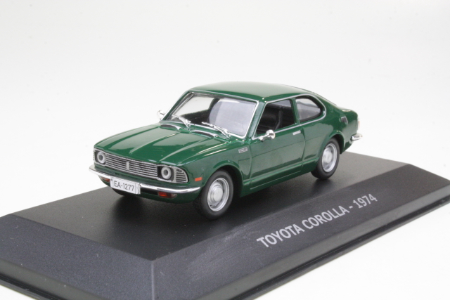 Toyota Corolla Coupe (KE25) 1974, vihreä